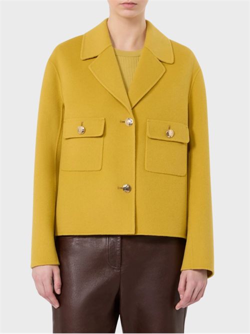 Giacca corta monopetto in pura lana S' MAX MARA | 2629046021600096